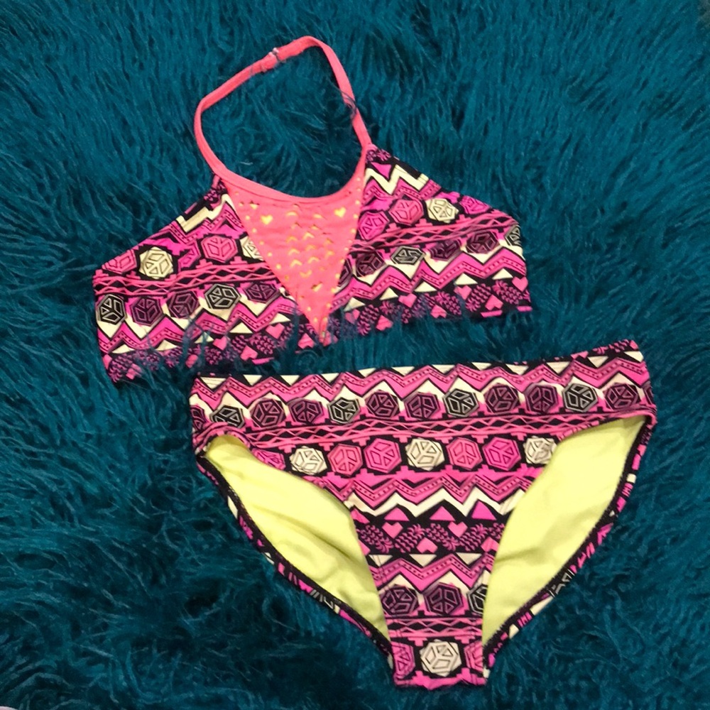 Girls Tribal Swimsuit